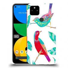 כיסוי מעוצב - ציפורים צבעוניות לדגם : Google Pixel 5A 5G מותג : סקרין מובייל