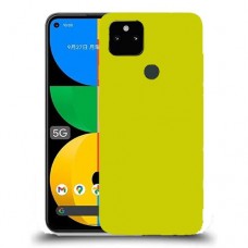 כיסוי בצבע -צהוב לדגם : Google Pixel 5A 5G מותג : סקרין מובייל