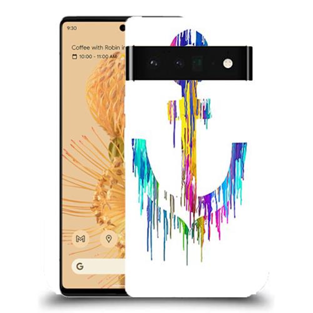 כיסוי מעוצב - עוגנים בצבע בוכה לדגם : Google Pixel 6 Pro מותג : סקרין מובייל