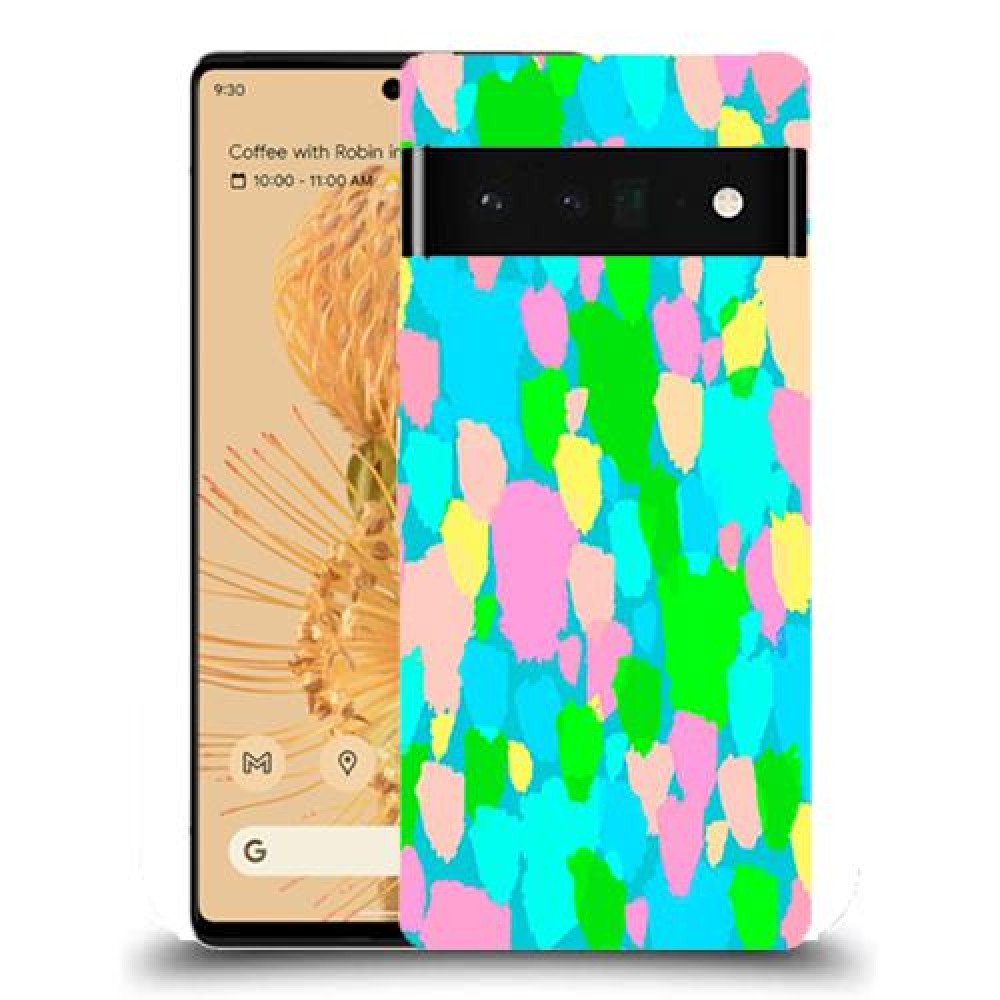 כיסוי מעוצב - צבעים אקרילים לדגם : Google Pixel 6 Pro מותג : סקרין מובייל