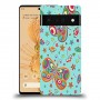 כיסוי מעוצב - פרפרים על כחול לדגם : Google Pixel 6 Pro מותג : סקרין מובייל