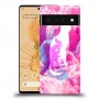 כיסוי מעוצב - חתול בעננים ורודים לדגם : Google Pixel 6 Pro מותג : סקרין מובייל