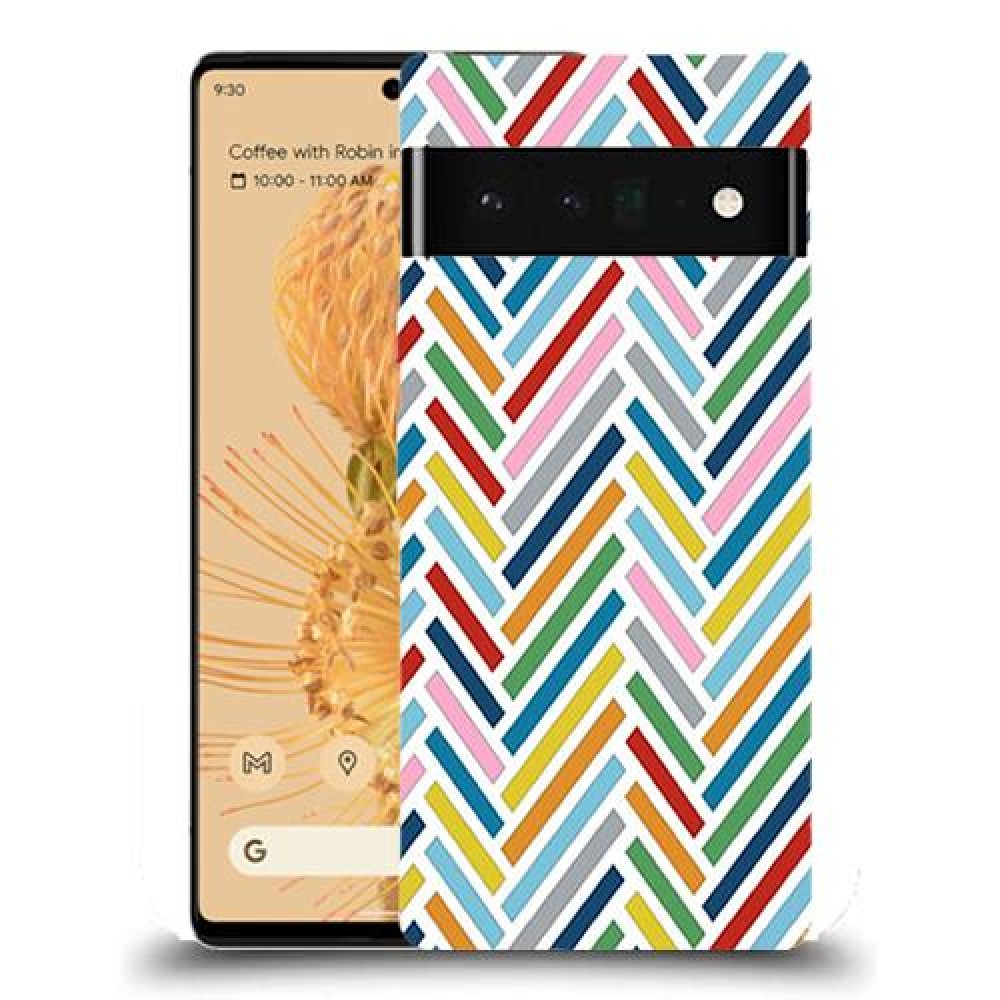 כיסוי מעוצב - צבע זיג-זגס לדגם : Google Pixel 6 Pro מותג : סקרין מובייל