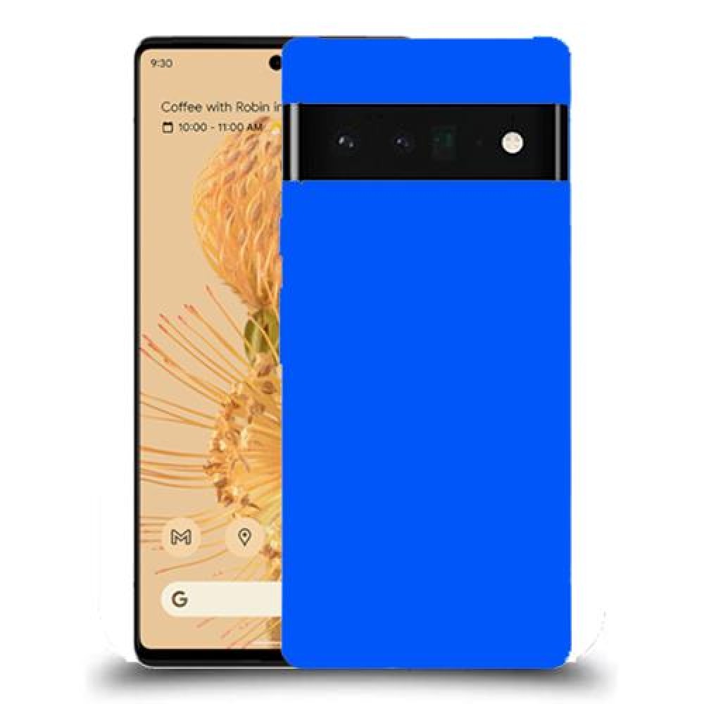 כיסוי בצבע -כָּחוֹל לדגם : Google Pixel 6 Pro מותג : סקרין מובייל