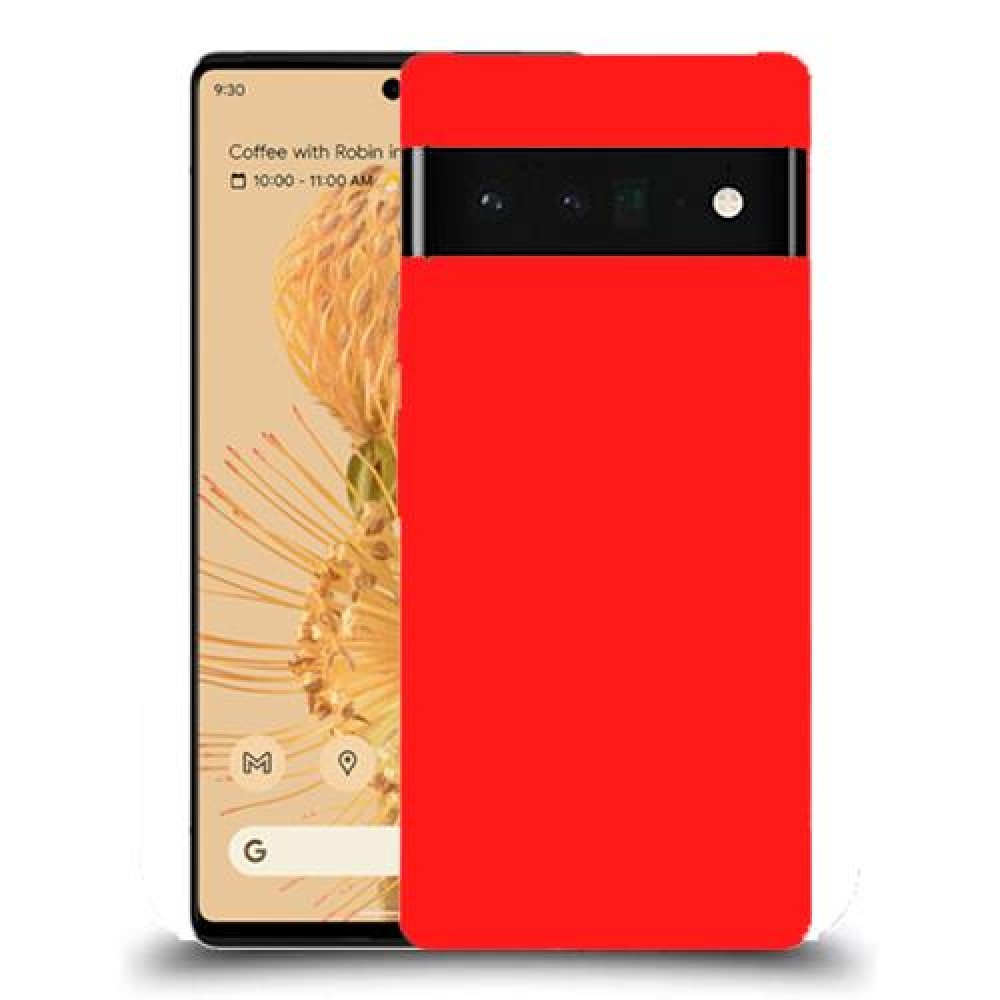 כיסוי בצבע -אָדוֹם לדגם : Google Pixel 6 Pro מותג : סקרין מובייל