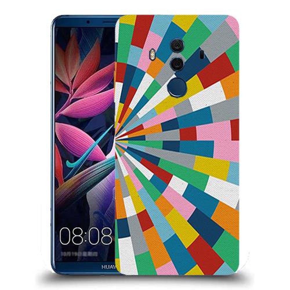 כיסוי מעוצב - קלידוסקופ צבעוני לדגם : Huawei Mate 10 Pro מותג : סקרין מובייל