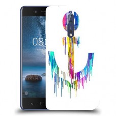 כיסוי מעוצב - עוגנים בצבע בוכה לדגם : Nokia 8 מותג : סקרין מובייל