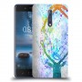 כיסוי מעוצב - עץ אקוורל לדגם : Nokia 8 מותג : סקרין מובייל