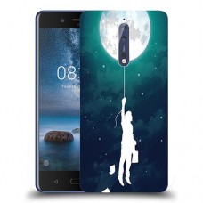 כיסוי מעוצב - ירח בלון לדגם : Nokia 8 מותג : סקרין מובייל