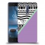 כיסוי מעוצב - גיאומטריה בשחור-לבן לדגם : Nokia 8 מותג : סקרין מובייל