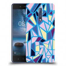 כיסוי מעוצב - דמויות כחולות לדגם : Nokia 8 מותג : סקרין מובייל