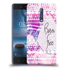 כיסוי מעוצב - נולד חופשי לדגם : Nokia 8 מותג : סקרין מובייל