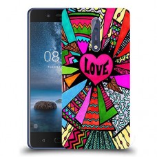 כיסוי מעוצב - אהבה בהירה לדגם : Nokia 8 מותג : סקרין מובייל