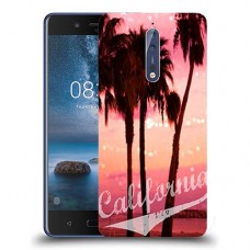 כיסוי מעוצב - גן העדן בקליפורניה לדגם : Nokia 8 מותג : סקרין מובייל