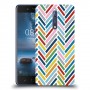 כיסוי מעוצב - צבע זיג-זגס לדגם : Nokia 8 מותג : סקרין מובייל