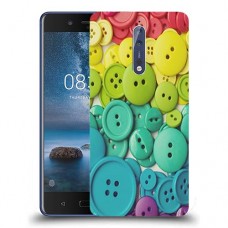 כיסוי מעוצב - כפתורים צבעוניים לדגם : Nokia 8 מותג : סקרין מובייל