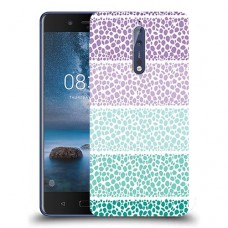 כיסוי מעוצב - נקודות צבעוניות לדגם : Nokia 8 מותג : סקרין מובייל