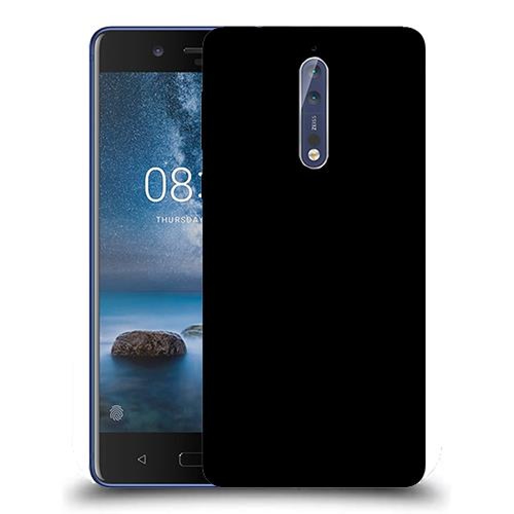 כיסוי בצבע -שָׁחוֹר לדגם : Nokia 8 מותג : סקרין מובייל