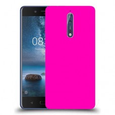 כיסוי בצבע -וָרוֹד לדגם : Nokia 8 מותג : סקרין מובייל