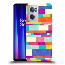 כיסוי מעוצב - לבנים צבעוניות לדגם : OnePlus Nord CE 2 5G מותג : סקרין מובייל