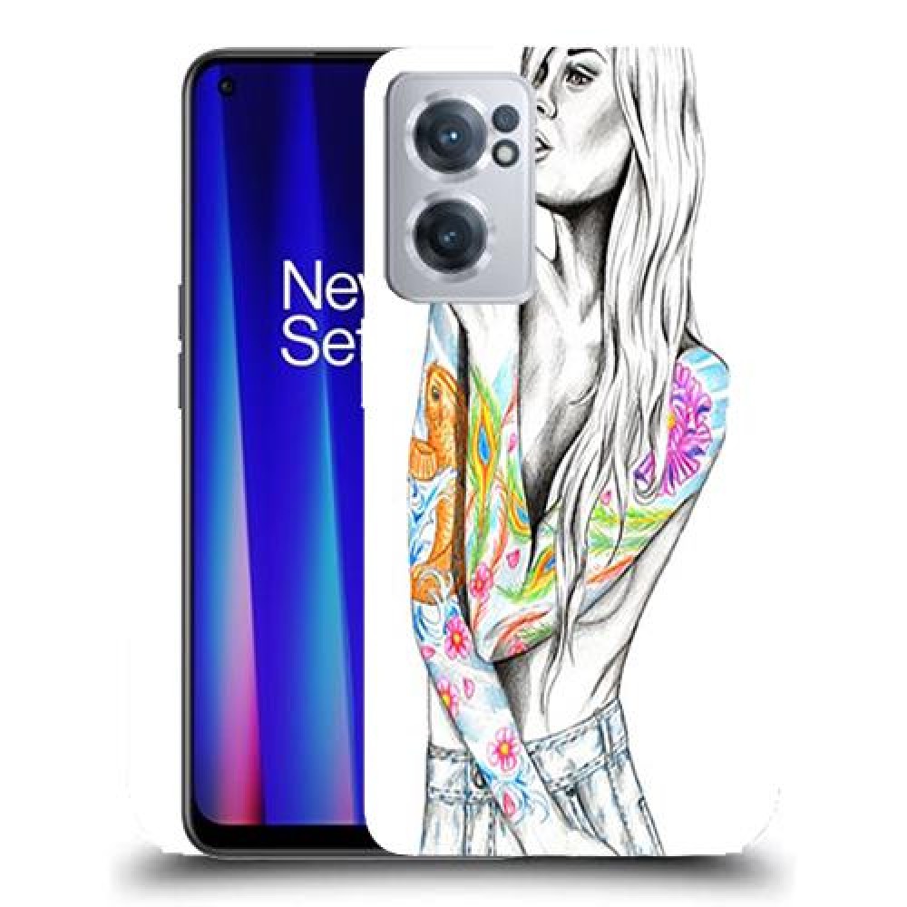 כיסוי מעוצב - צבע טאטו לדגם : OnePlus Nord CE 2 5G מותג : סקרין מובייל