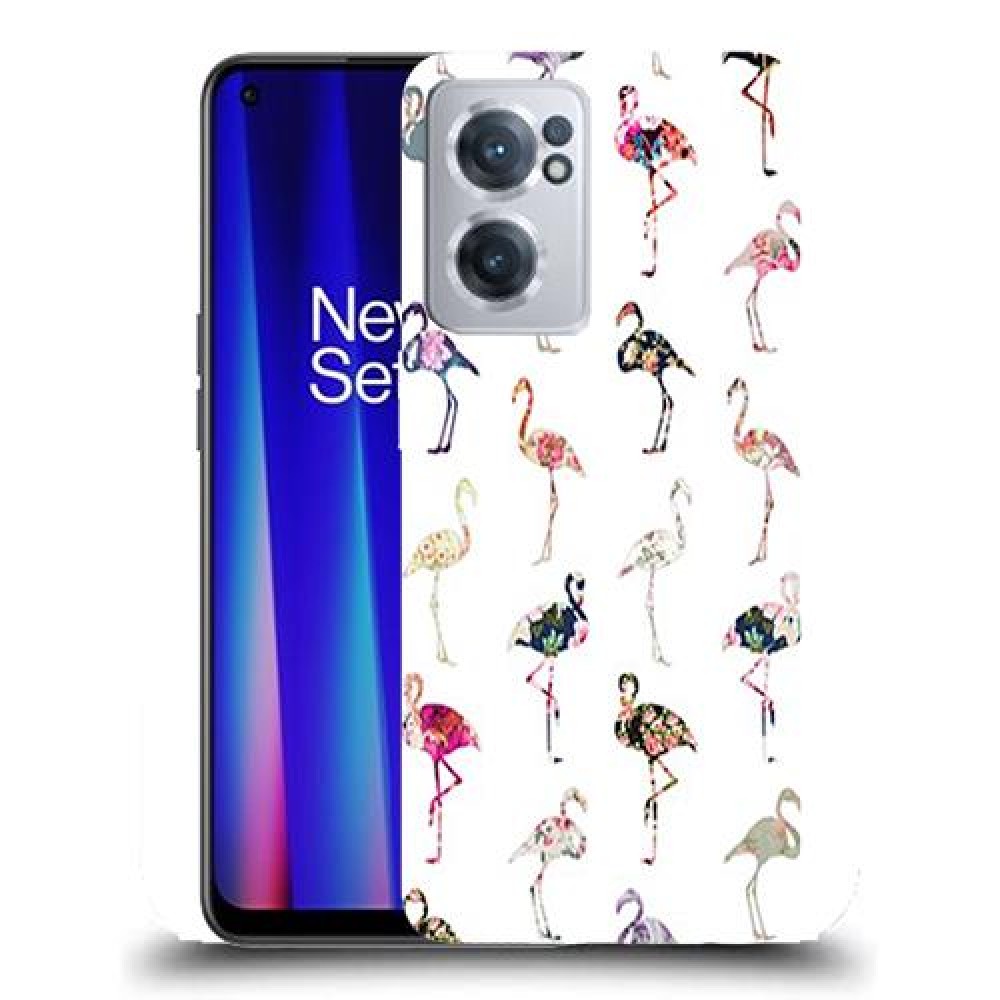 כיסוי מעוצב - פלמינגו צבעוניים לדגם : OnePlus Nord CE 2 5G מותג : סקרין מובייל