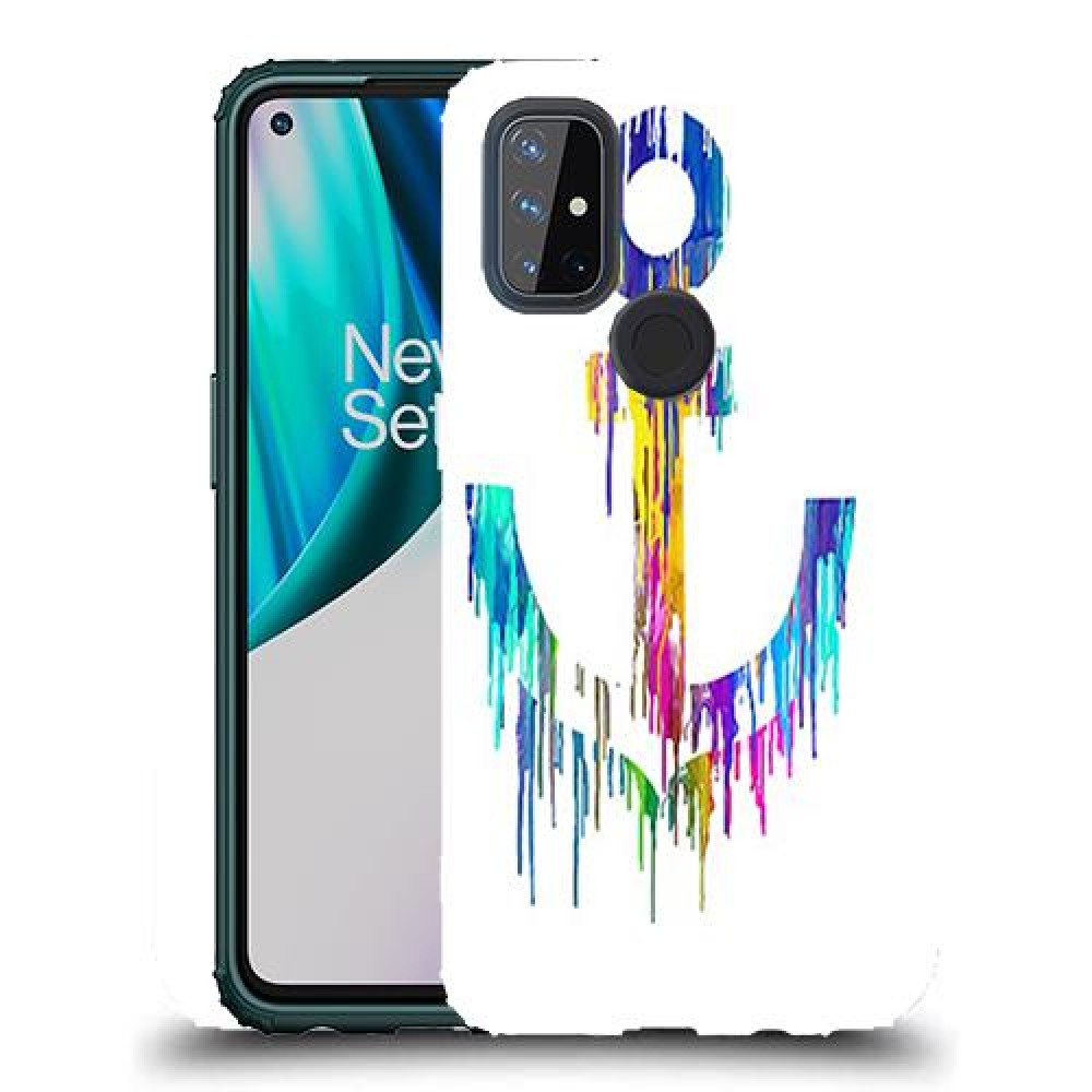 כיסוי מעוצב - עוגנים בצבע בוכה לדגם : OnePlus Nord N10 5G מותג : סקרין מובייל