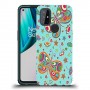 כיסוי מעוצב - פרפרים על כחול לדגם : OnePlus Nord N10 5G מותג : סקרין מובייל