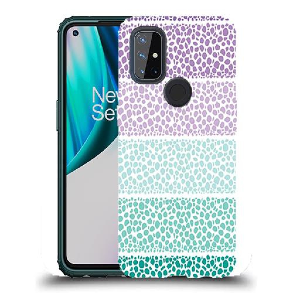 כיסוי מעוצב - נקודות צבעוניות לדגם : OnePlus Nord N10 5G מותג : סקרין מובייל