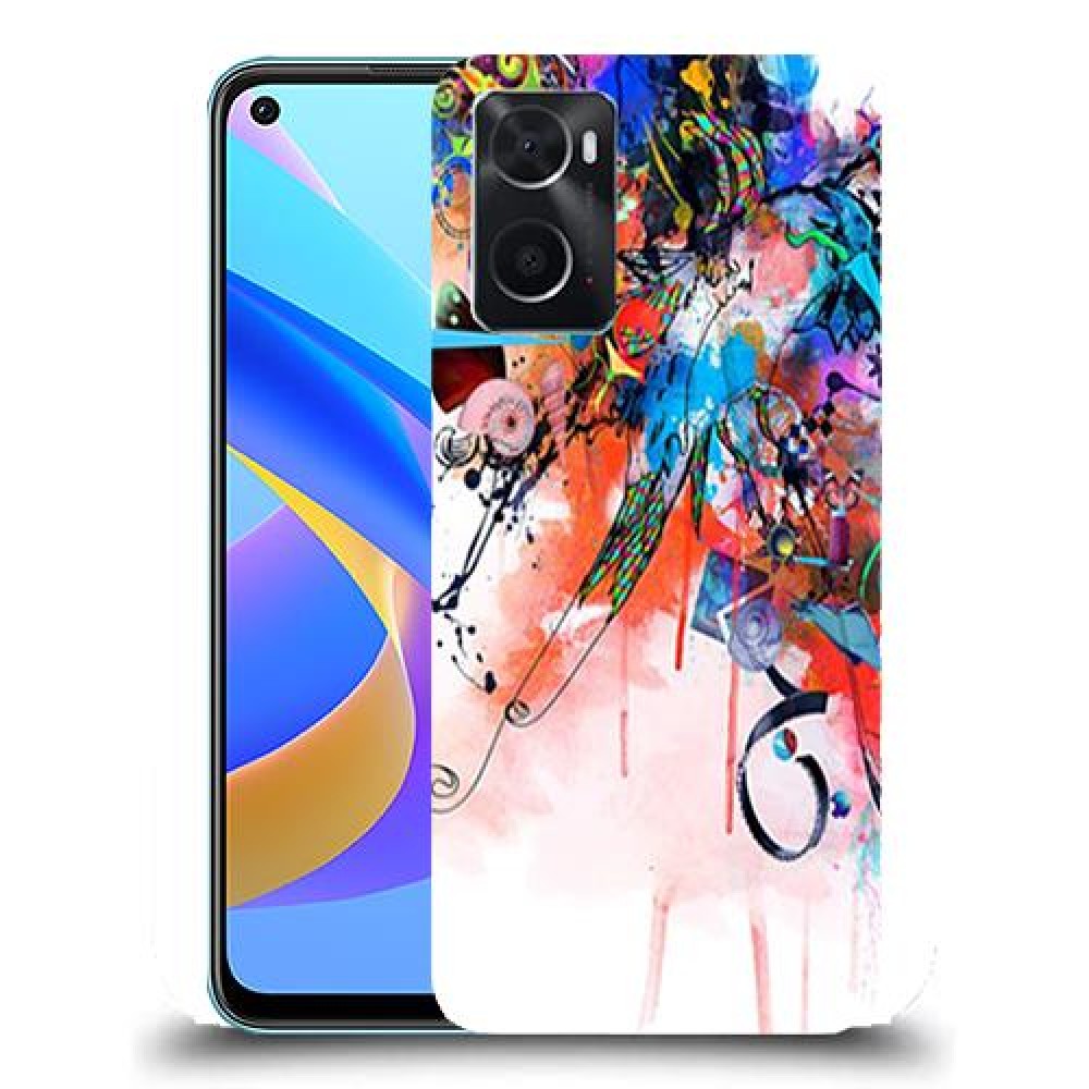 כיסוי מעוצב - זר צבעוני לדגם : Oppo A36 מותג : סקרין מובייל