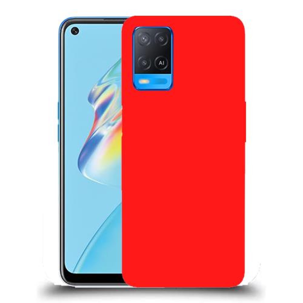כיסוי בצבע -אָדוֹם לדגם : Oppo A54 מותג : סקרין מובייל