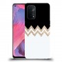 כיסוי מעוצב - לבן שחור לדגם : Oppo A74 5G מותג : סקרין מובייל