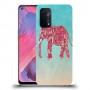 כיסוי מעוצב - בורדו אלפנט לדגם : Oppo A74 5G מותג : סקרין מובייל