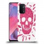 כיסוי מעוצב - בורדו סקול לדגם : Oppo A74 5G מותג : סקרין מובייל