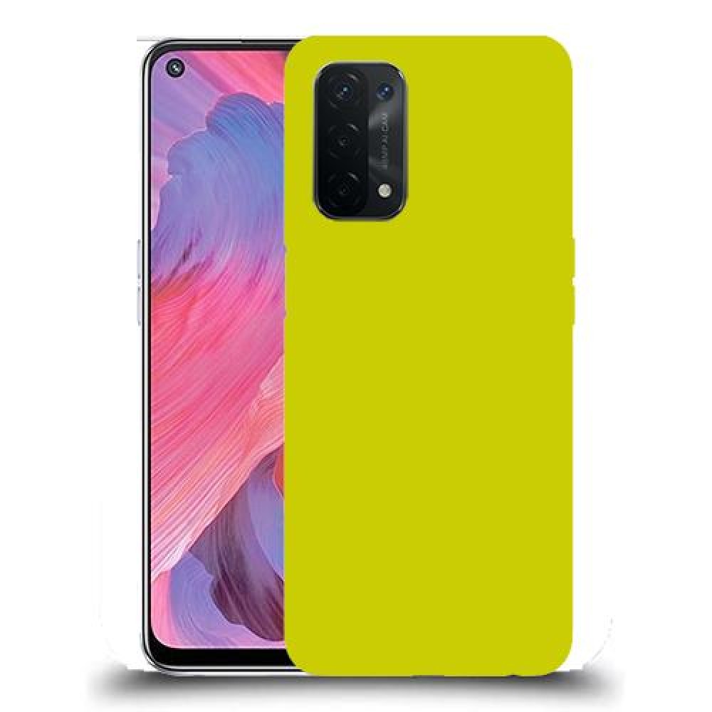 כיסוי בצבע -צהוב לדגם : Oppo A74 5G מותג : סקרין מובייל