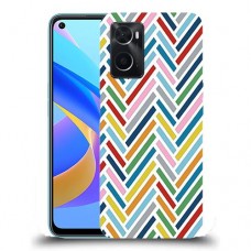 כיסוי מעוצב - צבע זיג-זגס לדגם : Oppo A76 מותג : סקרין מובייל