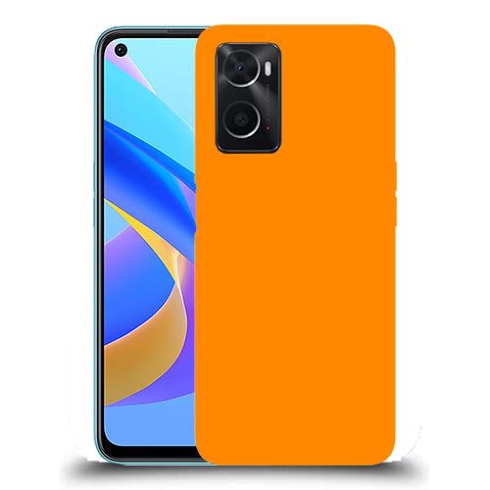 כיסוי בצבע -תפוז לדגם : Oppo A76 מותג : סקרין מובייל