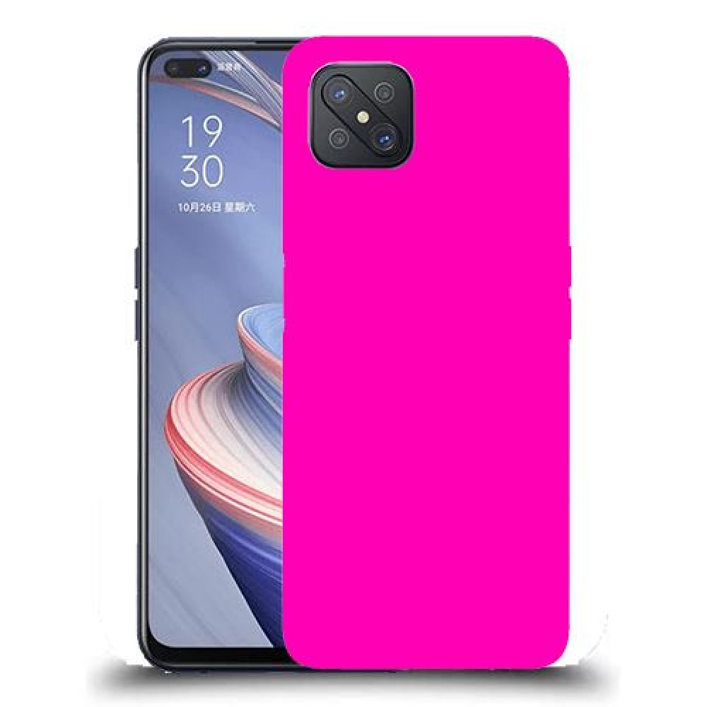 כיסוי בצבע -וָרוֹד לדגם : Oppo A92s מותג : סקרין מובייל