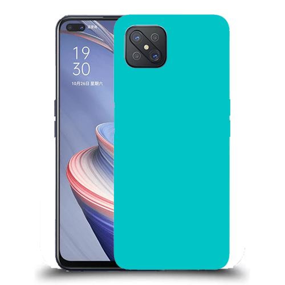 כיסוי בצבע -טורקיז לדגם : Oppo A92s מותג : סקרין מובייל