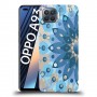 כיסוי מעוצב - פרח כחול לדגם : Oppo A93 מותג : סקרין מובייל