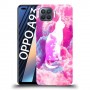 כיסוי מעוצב - חתול בעננים ורודים לדגם : Oppo A93 מותג : סקרין מובייל