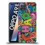 כיסוי מעוצב - כאוס צבעוני לדגם : Oppo A93 מותג : סקרין מובייל