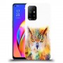 כיסוי מעוצב - ינשוף אקאורל לדגם : Oppo A94 5G מותג : סקרין מובייל