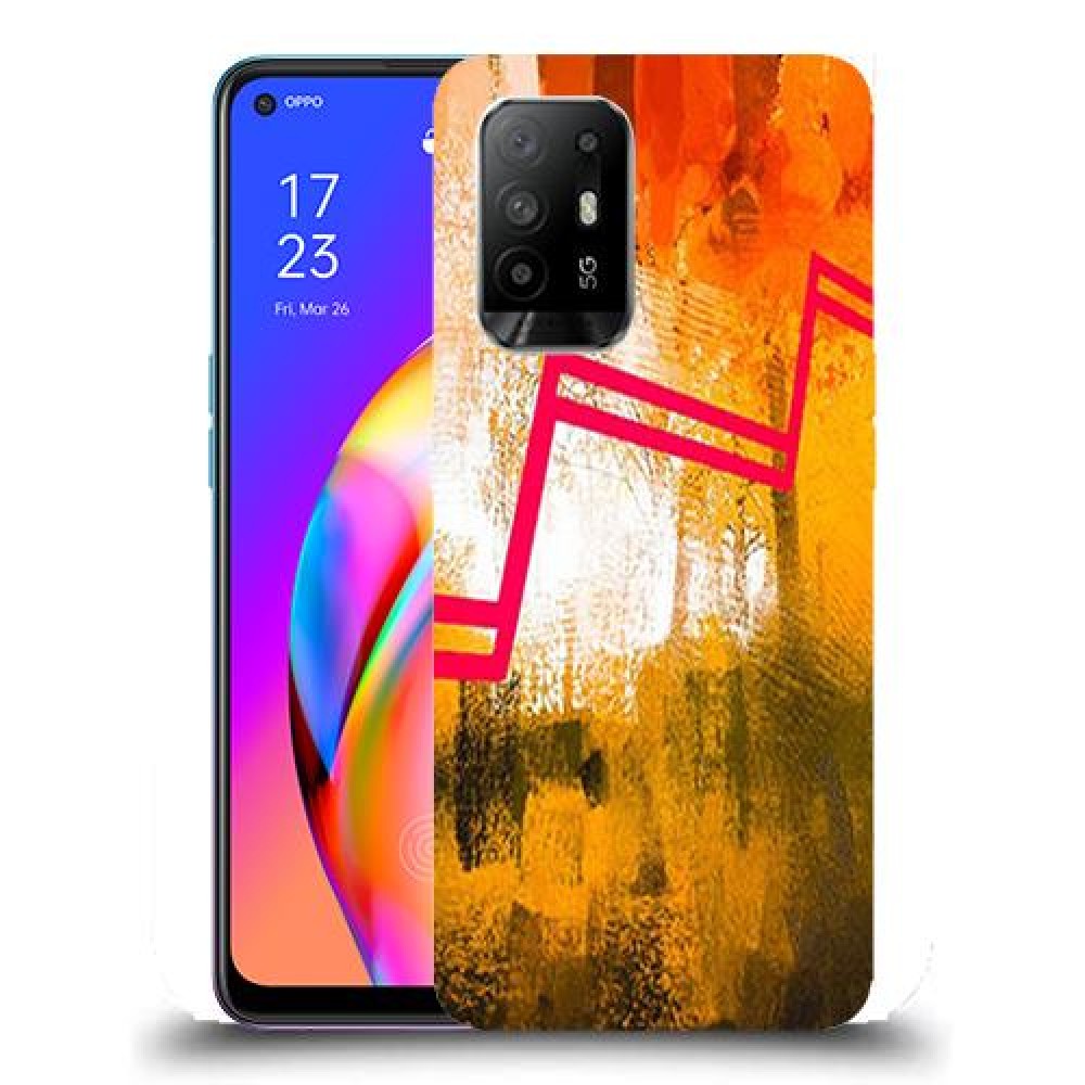 כיסוי מעוצב - צבעי סתיו לדגם : Oppo A94 5G מותג : סקרין מובייל
