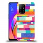 כיסוי מעוצב - לבנים צבעוניות לדגם : Oppo A94 5G מותג : סקרין מובייל