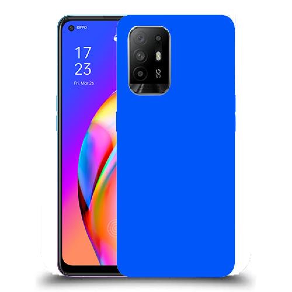 כיסוי בצבע -כָּחוֹל לדגם : Oppo A94 5G מותג : סקרין מובייל