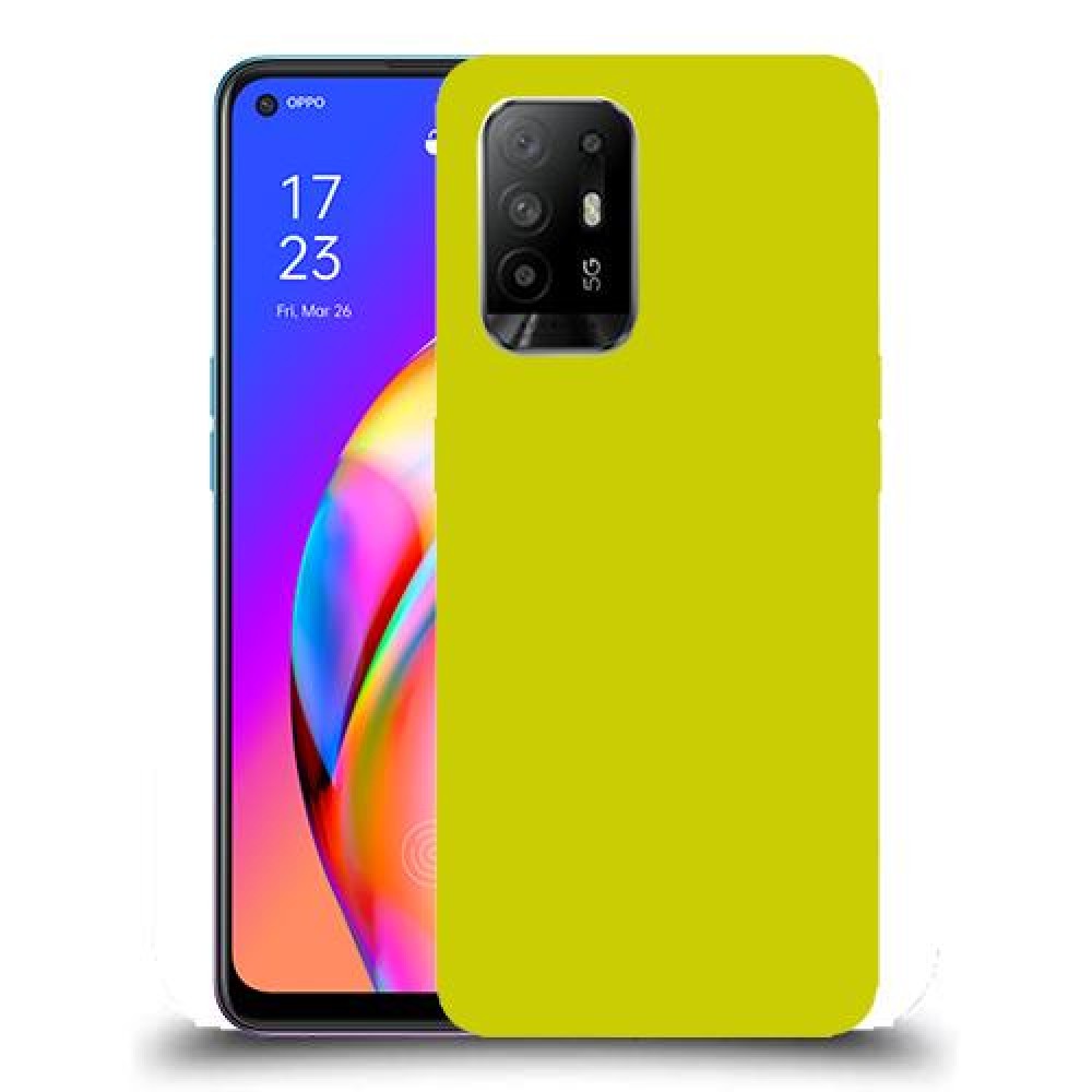 כיסוי בצבע -צהוב לדגם : Oppo A94 5G מותג : סקרין מובייל