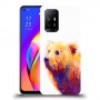 כיסוי מעוצב - דוב אקוורל לדגם : Oppo F19 Pro+ 5G מותג : סקרין מובייל