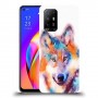 כיסוי מעוצב - אקוורל וולף לדגם : Oppo F19 Pro+ 5G מותג : סקרין מובייל