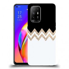 כיסוי מעוצב - לבן שחור לדגם : Oppo F19 Pro+ 5G מותג : סקרין מובייל